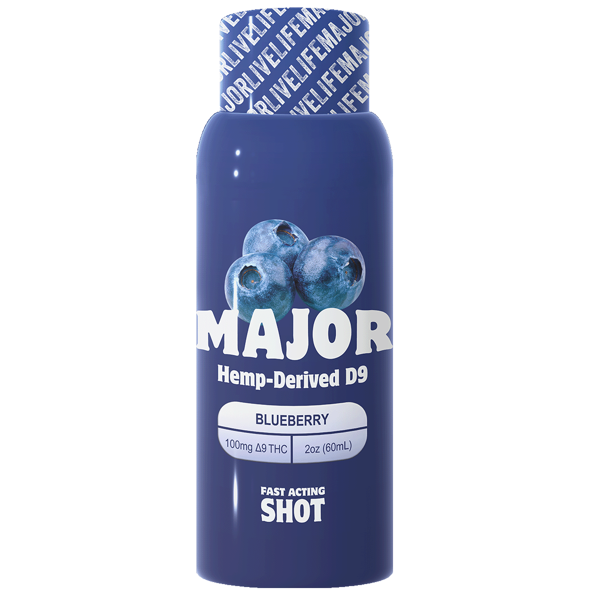 Hemp-Derived D9 Shot 100mg [Blueberry]