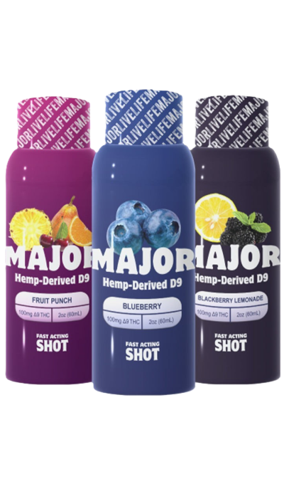 Major Shot Variety Pack - 100mg each *60% off!
