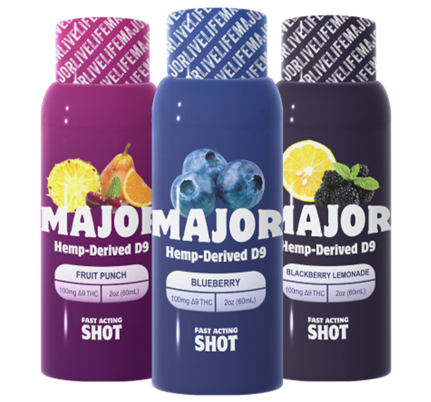 Major Shot Variety Pack - 100mg each