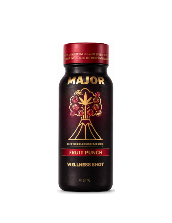 MAJOR Fruit Punch - Hemp Seed Oil Wellness Shot